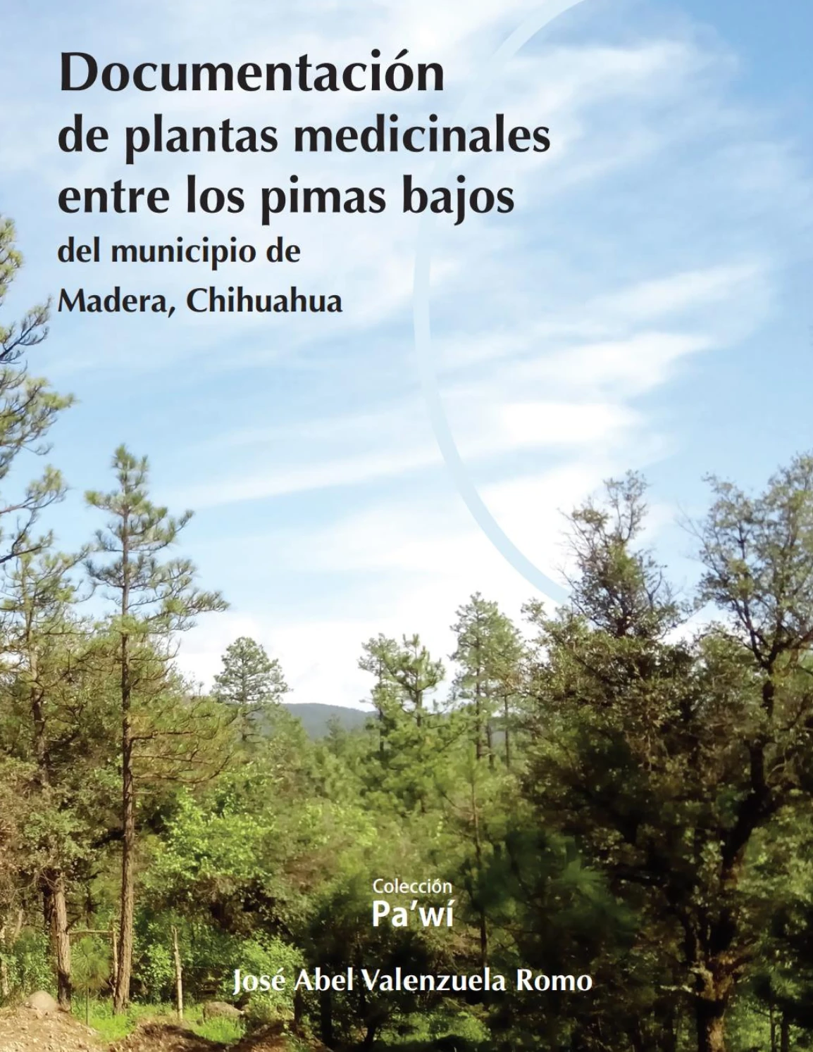 Portada: Valenzuela (2020) Plantas medicinales entre los pimas bajos
